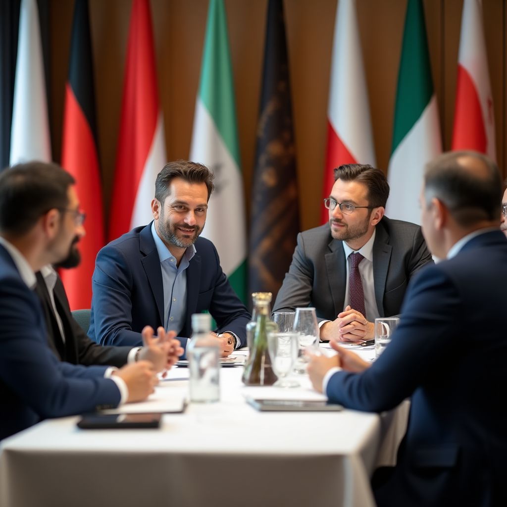 Reunión con cliente internacional