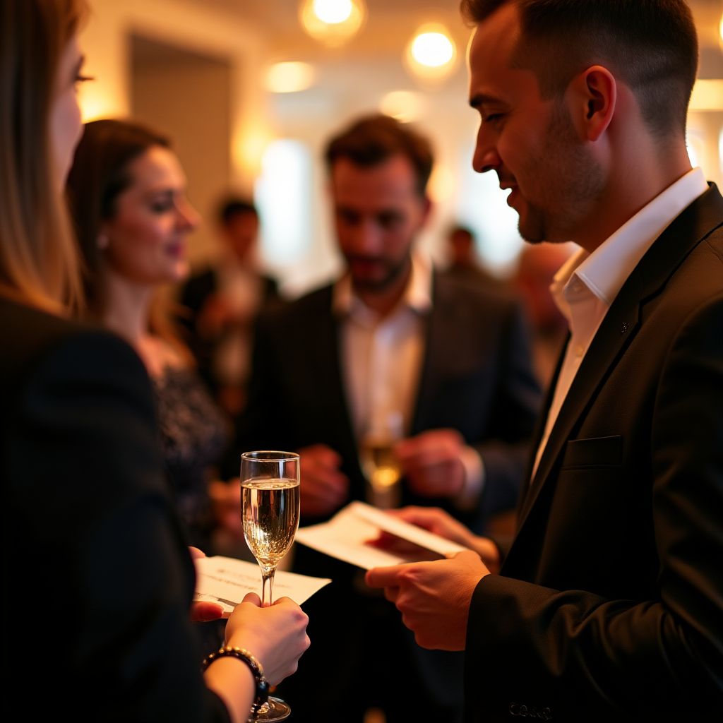 Evento de networking empresarial